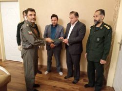 تقدیر فرماندار و اعضاء شورای تامین مسجدسلیمان از فرمانده و پرسنل پایگاه دوم رزمی شهید آسیایی هوانیروز شهرستان