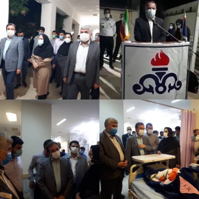 بازدید فرماندار،نماینده مردم در مجلس شورای اسلامی و رئیس دانشگاه جندی شاپور از بیمارستان های شهرستان مسجدسلیمان بازدید فرماندار،نماینده مردم در مجلس شورای اسلامی و رئیس دانشگاه جندی شاپور از بیمارستان های شهرستان مسجدسلیمان