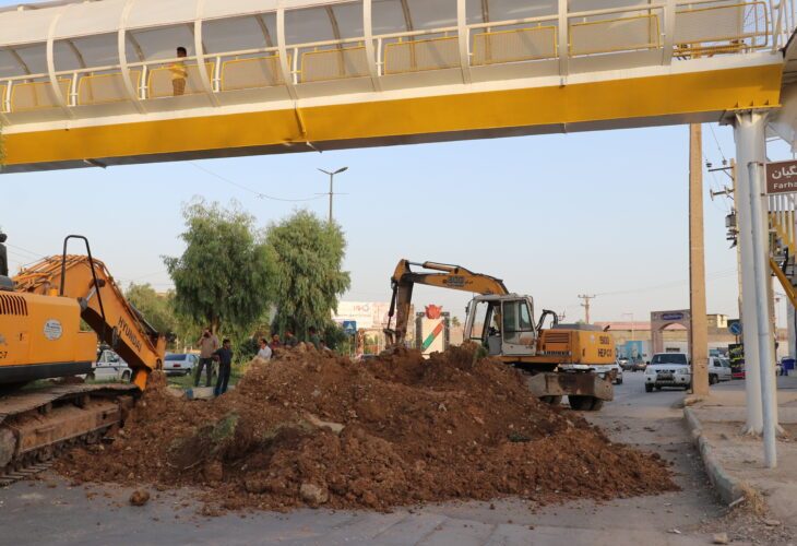 رفع مشکل فرونشست جاده نفتون توسط شهرداری شهرستان مسجدسلیمان رفع مشکل فرونشست جاده نفتون توسط شهرداری شهرستان مسجدسلیمان