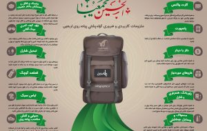 اینفوگرافیک / ملزومات کاربردی و ضروری پیاده روی اربعین