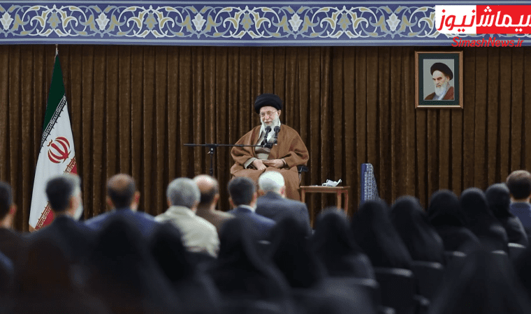دیدار معلمان با رهبر انقلاب