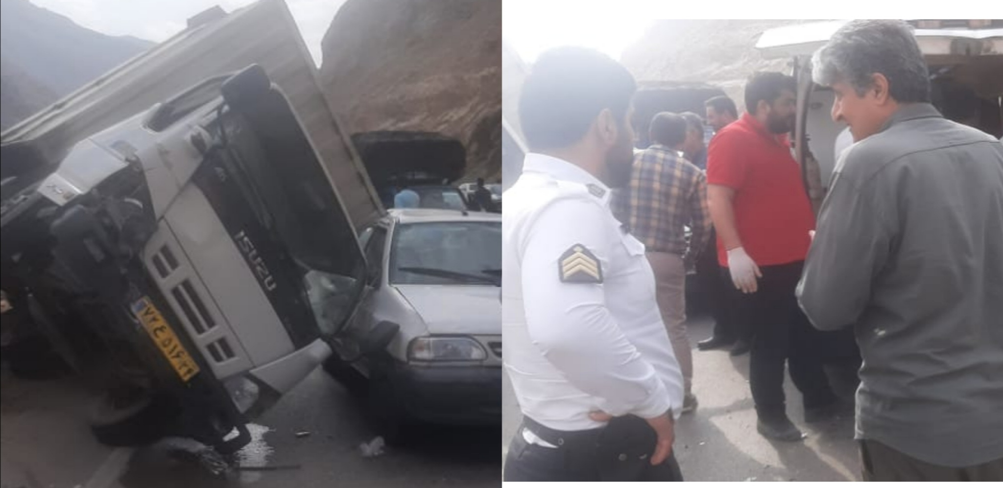 جاده مرگ،همچنان قربانی می گیرد/تصادف در محور مسجدسلیمان-اهواز جان یک نفر را گرفت