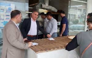 استمرار بازرسی ها در سطح بازار مسجدسلیمان/گشت مشترک تعزیرات حکومتی، صمت و جهاد کشاورزی از نانوایی های شهرستان استمرار بازرسی ها در سطح بازار مسجدسلیمان/گشت مشترک تعزیرات حکومتی، صمت و جهاد کشاورزی از نانوایی های شهرستان