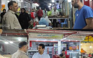 پلمب یک واحد صنفی متخلف بدلیل گران‌فروشی توسط تعزیرات حکومتی شهرستان مسجدسلیمان 