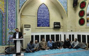 حضور سرپرست فرمانداری مسجدسلیمان به همراه جمعی از مدیران ادارات در جمع اهالی محله چهاربیشه