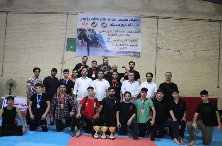 کونگ‌فوی مسجدسلیمان بر بام استان خوزستان