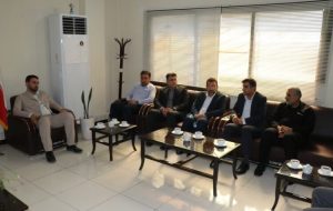 به مناسبت هفته تأمین اجتماعی فرماندار و شهردار مسجدسلیمان با رئیس و کارکنان تأمین اجتماعی دیدار کردند