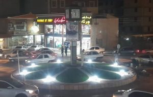 بهسازی و تکمیل میدان ساعت منطقه هشت بنگله