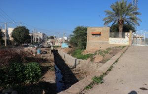 احداث کانال دفع آبهای سطحی منطقه چهاربیشه، جنب ایستگاه برق در حال انجام است