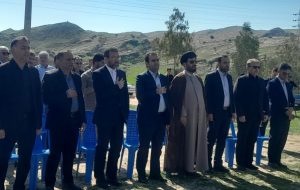 همزمان با دهه فجر،جشن روشنایی در روستای کوشک خلف مسجدسلیمان برگزار شد