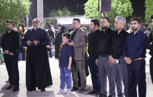 برگزاری مراسم عزاداری شام غریبان در تپه شهدای گمنام مسجدسلیمان
