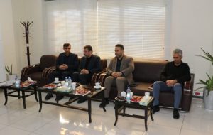 دیدار شهردار مسجدسلیمان با رئیس تامین اجتماعی مسجدسلیمان