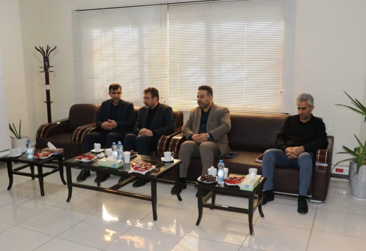 دیدار شهردار مسجدسلیمان با رئیس تامین اجتماعی مسجدسلیمان