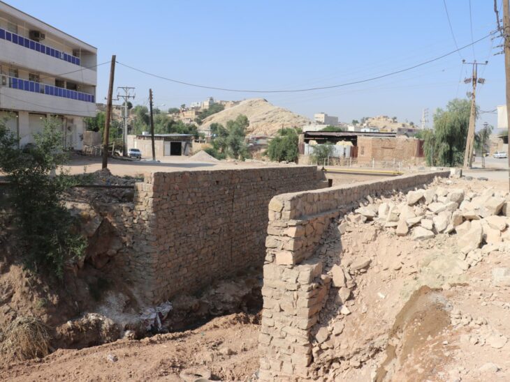 آغاز عملیات پروژه تعریض مسیر دو راهی بی بیان به هنرستان