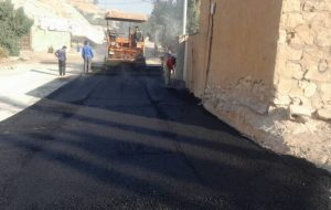 آغاز عملیات اجرایی آسفالت محله مال کریم آغاز عملیات اجرایی آسفالت محله مال کریم