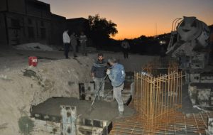بازدید شهردار مسجدسلیمان از روند اجرای پروژه احداث پل بلوار سوم شهری
