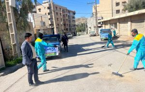 آغاز عملیات پاکسازی محلات سطح شهر مسجدسلیمان آغاز عملیات پاکسازی محلات سطح شهر مسجدسلیمان