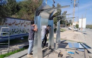 آغاز نوسازی ایستگاه های اتوبوس سطح شهر مسجدسلیمان آغاز نوسازی ایستگاه های اتوبوس سطح شهر مسجدسلیمان