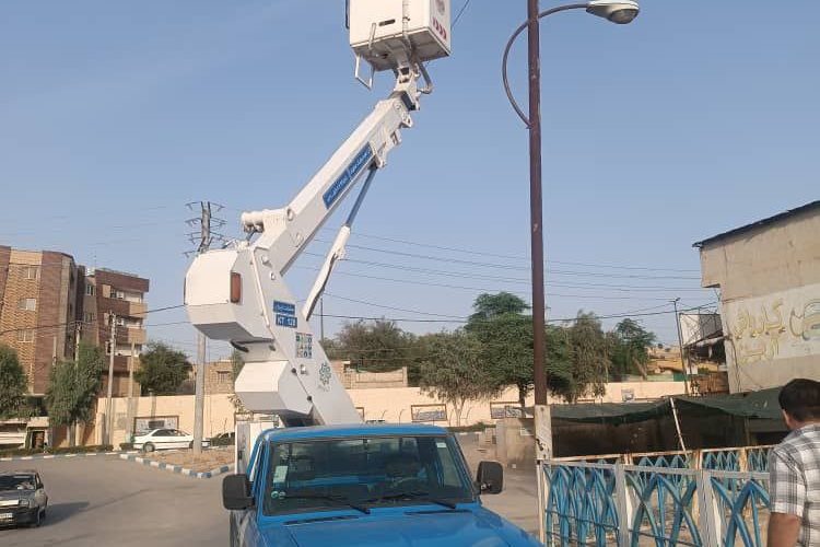 اجرای نورپردازی پلهای چمران و هشتبنگله توسط شهرداری مسجدسلیمان اجرای نورپردازی پلهای چمران و هشتبنگله توسط شهرداری مسجدسلیمان