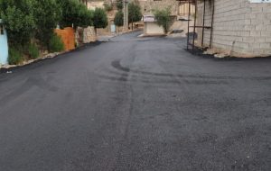 آغاز عملیات آسفالت منطقه چهاربیشه پشت کلانتری / پایان انتظار چندساله ساکنان