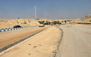 گام دوم تعریض و بهسازی محور حادثه‌خیز گلف با همت شهردار و معاونت امور زیربنایی شهرداری مسجدسلیمان