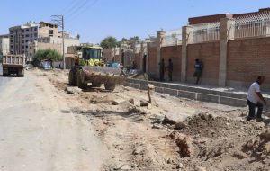 بلوار سه‌راه مال‌شنبه تا میدان علیمردان‌خان زیر تیغ عملیات عمرانی شهرداری