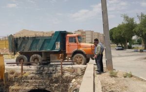 عملیات لایروبی مسیر کلانتری ۱۲ تا هوانیروز آغاز شد