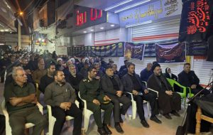 به همت اداره صمت،اتاق اصناف و هیئت عزاداری بازاریان مسجدسلیمان؛،مراسم عزاداری اباعبدالله الحسین(ع) در شب هشتم محرم در بازار شهرستان مسجدسلیمان برگزار گردید