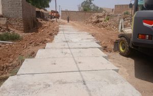 کانال‌های باغ چشمه‌علی ایمن‌سازی شد