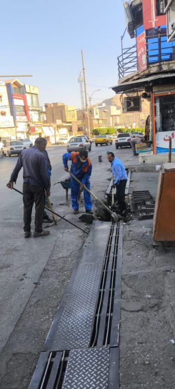گزارش هفتگی معاونت خدمات شهری (واحد خدمات) شهرداری مسجدسلیمان