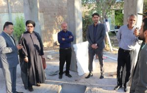پروژه یادمان شهید گمنام زیر نظر شهردار و ریاست دادگستری شهرستان مسجدسلیمان پایش شد