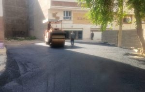 آسفالت معابر منطقه ۵ بنگله پشت آموزشگاه علی ابن مهزیار؛ / مطالبه سالیان دراز ساکنان محقق شد