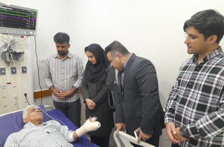 عیادت شهردار مسجدسلیمان از دکتر غلامرضا خواجهپور عیادت شهردار مسجدسلیمان از دکتر غلامرضا خواجهپور