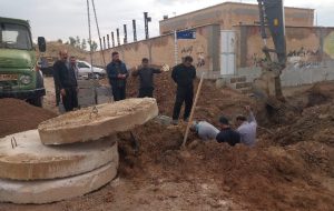 رفع مشکل آبگرفتگی جاده گلف با اقدام جهادی شهرداری مسجدسلیمان رفع مشکل آبگرفتگی جاده گلف با اقدام جهادی شهرداری مسجدسلیمان