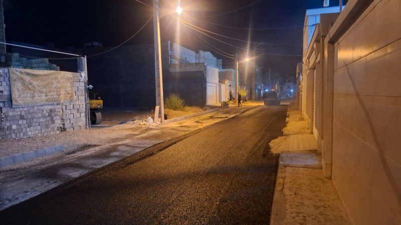 آسفالت به شهرک مهندسین رسید؛ یک مطالبه دیگر شهروندان پاسخ گرفت آسفالت به شهرک مهندسین رسید؛ یک مطالبه دیگر شهروندان پاسخ گرفت