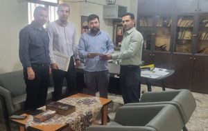 تقدیر محیط زیست مسجدسلیمان از مسلم رضایی و علی اکبری تلاشگران مدیریت پسماند شهرستان