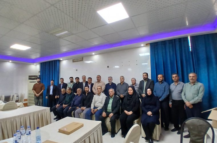 تجلیل از پیشکسوتان و خانواده های شهدا و جانبازان اتحادیه پوشاک شهرستان مسجدسلیمان